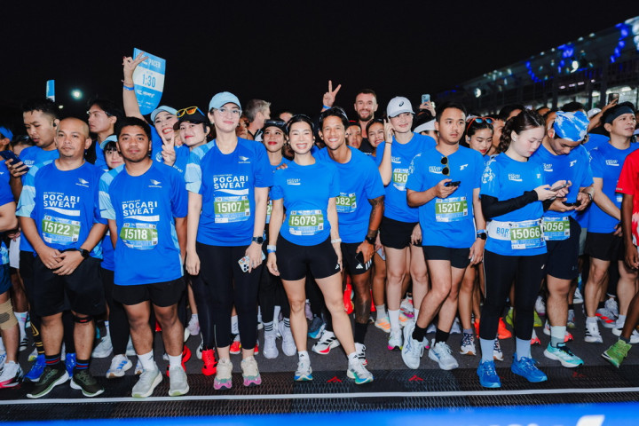 Momen Ariel hingga Jennifer Bachdim Meriahkan Event Lari di Mandalika