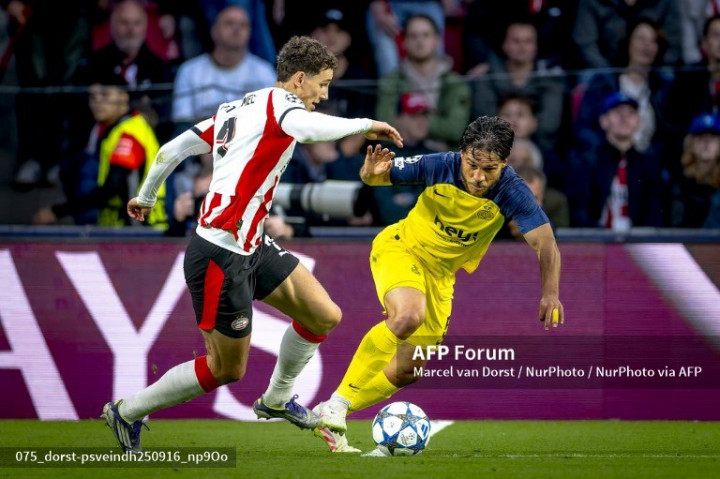 Hasil Liga Champions: Kejutan, PSV dan Benfica Takluk di Kandang dari Tim tak Terkenal