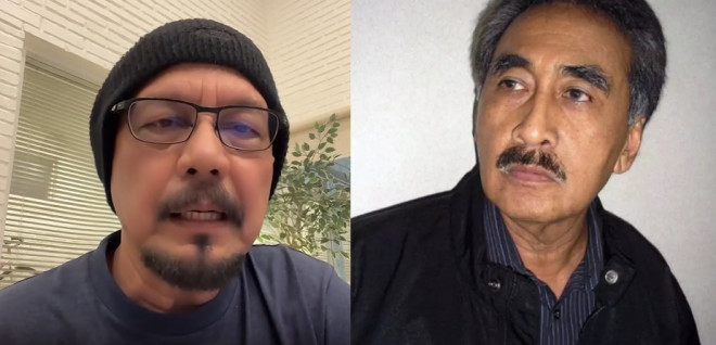 Andy F. Noya dan Sophan Sophiaan (Foto: instagram @benihbaik.com)