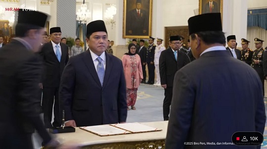 Lulusan Kampus AS, Ini Profil Erick Thohir yang Kini Jadi Menpora