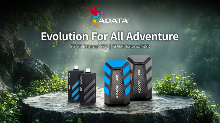SSD Eksternal Adata SD820 & SC735 Sudah Standar Militer, Durabilitas Tinggi