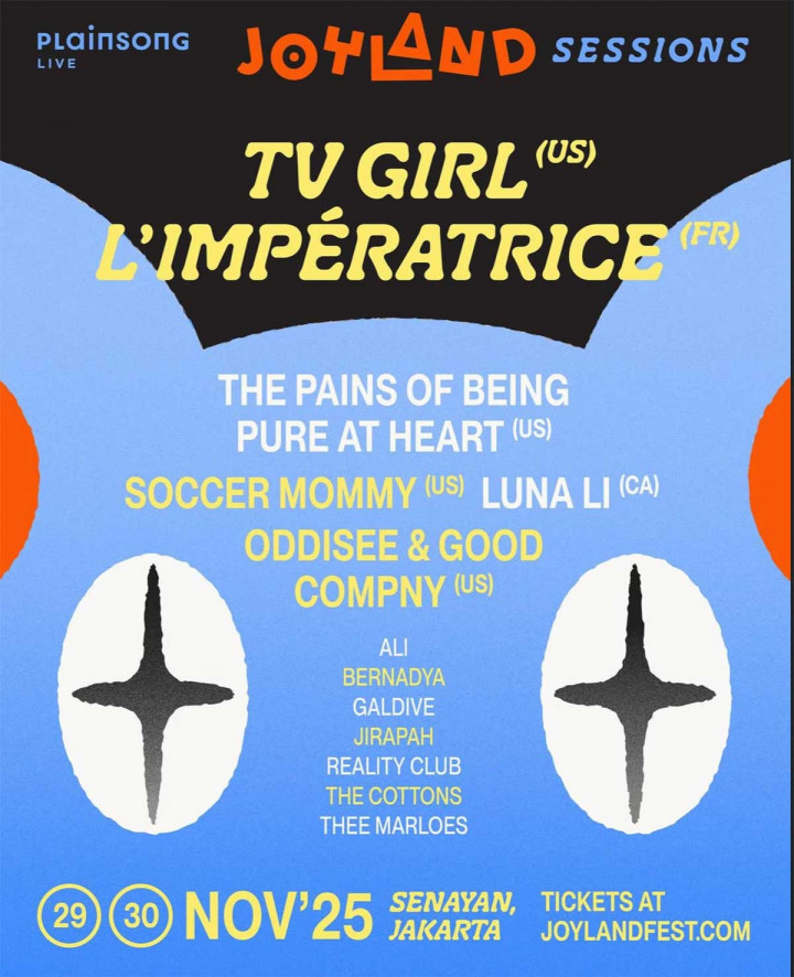 Joyland Tetap Hadir Tahun Ini! Ubah Format jadi Intim Tampilkan The Cottons hingga L’Imperatrice