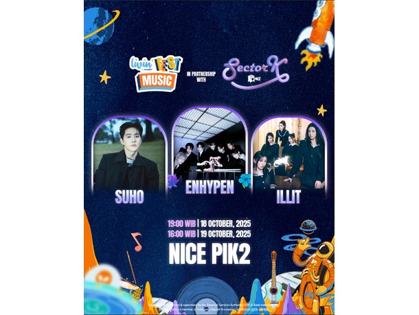 ENHYPEN, ILLIT, dan SUHO EXO Siap Guncang Jakarta di Festival K-Pop Sector-K 2025