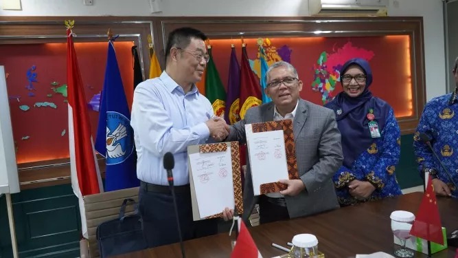 UPNVJ Teken Kerja Sama dengan Jiangxi University, Perkuat Internasionalisasi
