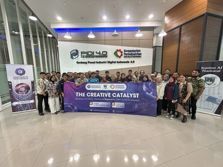 Asosiasi AI Indonesia dan Kemenperin Gelar Pelatihan Pemanfaatan AI