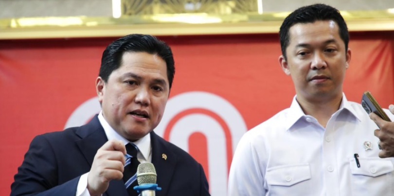 Menpora Erick Thohir (kiri). (Foto: Dok. Kemenpora)