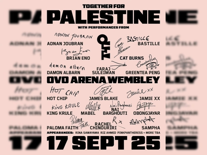 Konser Amal di London Kumpulkan Rp33,7 Miliar untuk Palestina