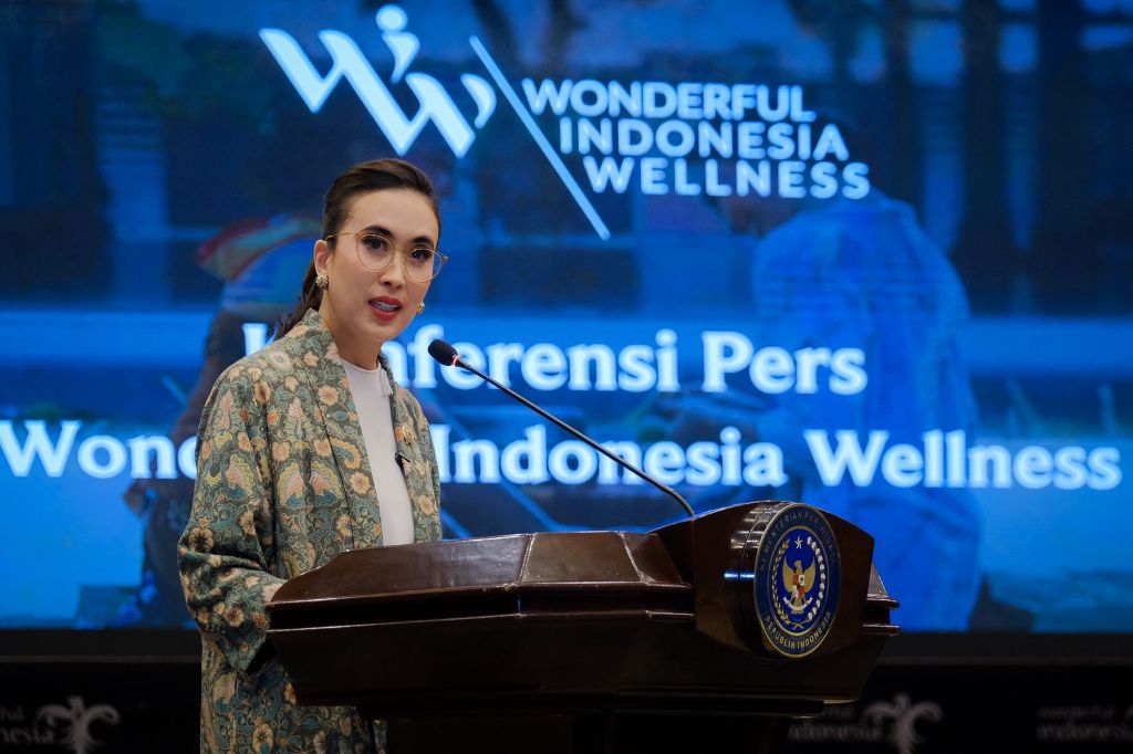 Menpar Widiyanti saat peluncuran Wonderful Indonesia Wellness 2025. Dok. Kemenpar