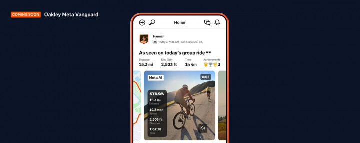 Strava dan Oakley Meta Vanguard Buka Pengalaman Olahraga Imersif