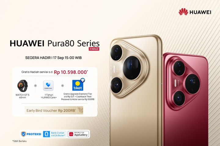 Blibli Bawa Huawei Pura80 Series, Bonus Hingga Rp10,5 Juta