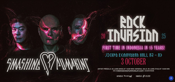 Prediksi Setlist Konser The Smashing Pumpkins di Jakarta 2025
