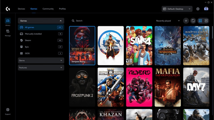 Logitech G Perbarui G Hub, Ada Personalisasi Game Terpadu