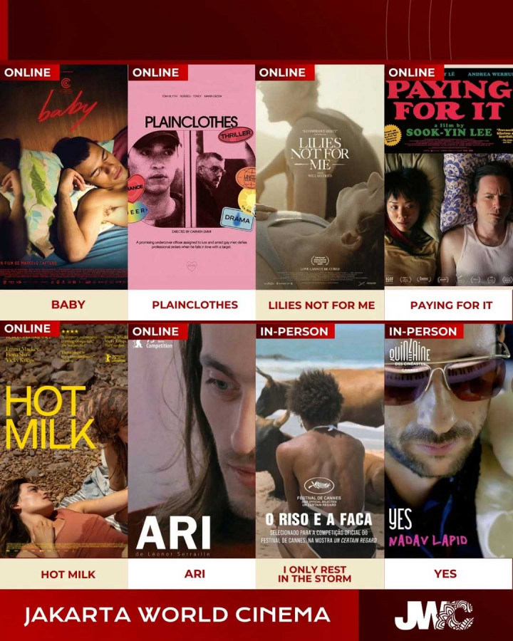 8 Film Bermuatan LGBT dan Ketelanjangan Dilarang Tayang di Jakarta World Cinema 2025