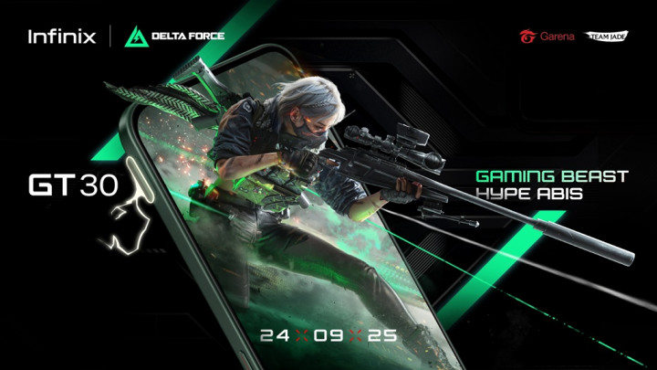 Infinix GT 30, AI Gaming Phone Terbaru Siap Meluncur 24 September