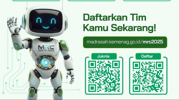 Pendaftaran Kompetisi Robotik Madrasah 2025 Dibuka, Cek di sini!