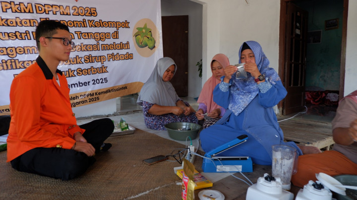 Sirup Pidada Serbuk, Inovasi Baru Olahan Sari Buah Mangrove