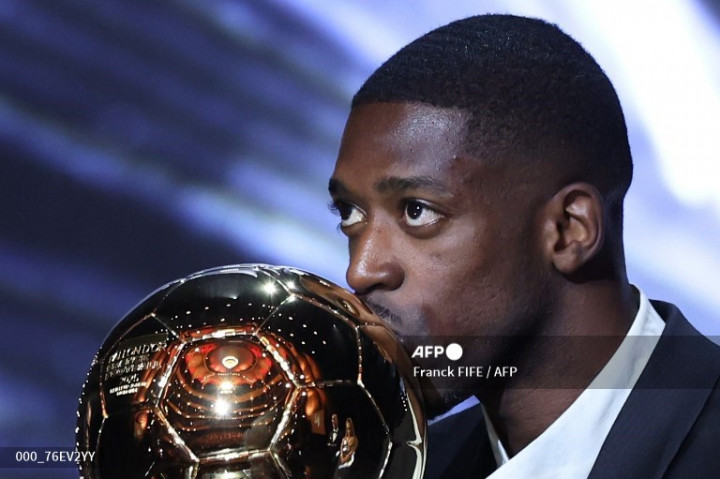 Ballon d'Or 2025: Ousmane Dembele Raih Trofi Ballon d'Or 2025!