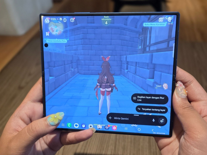 Samsung Galaxy Z Fold7 Bisa Jadi Smartphone Lipat Premium untuk Gaming Tanpa Kompromi