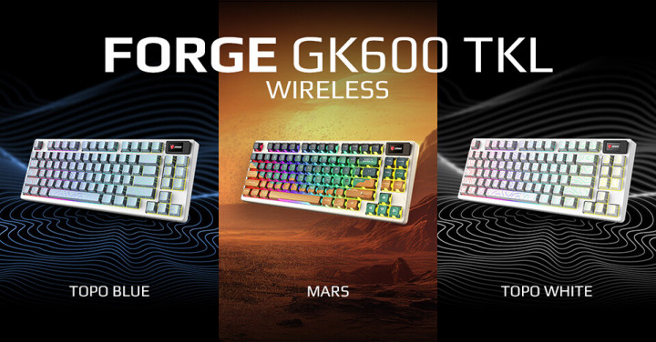 MSI Rilis Keyboard Gaming Stylish Forge GK600 TKL Wireless Special Edition