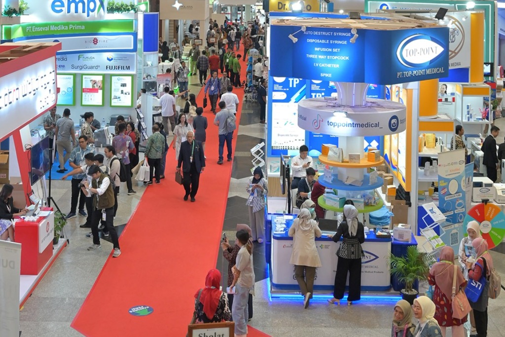 Penyelenggara Hospital Expo menargetkan jumlah pengunjung lebih dari 12.000 per hari. Dok. Ist