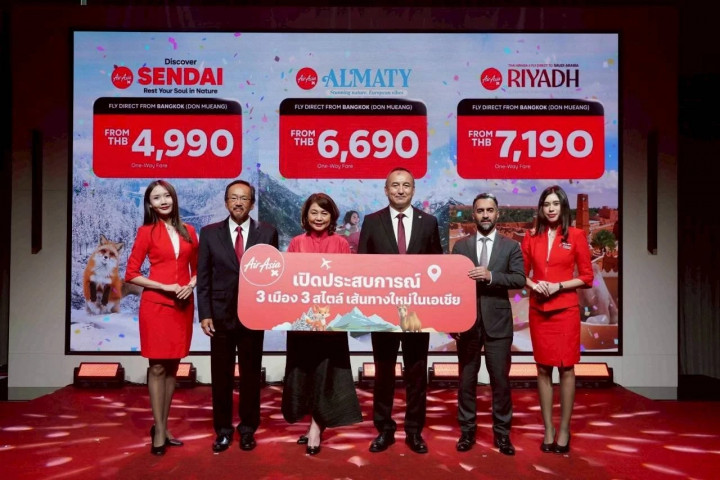 Desember 2025, Riyadh Masuk 3 Rute Baru Thai AirAsia X