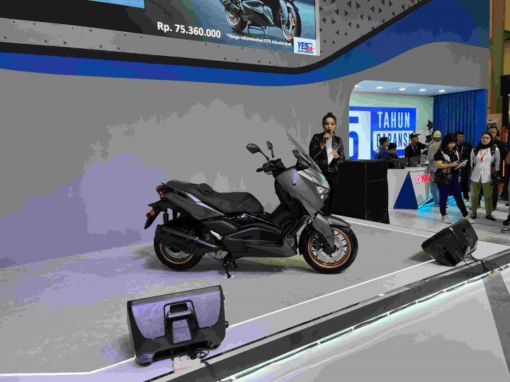Yamaha XMAX Connected TechMax Meluncur di IMOS 2025, Harga Rp75 Juta