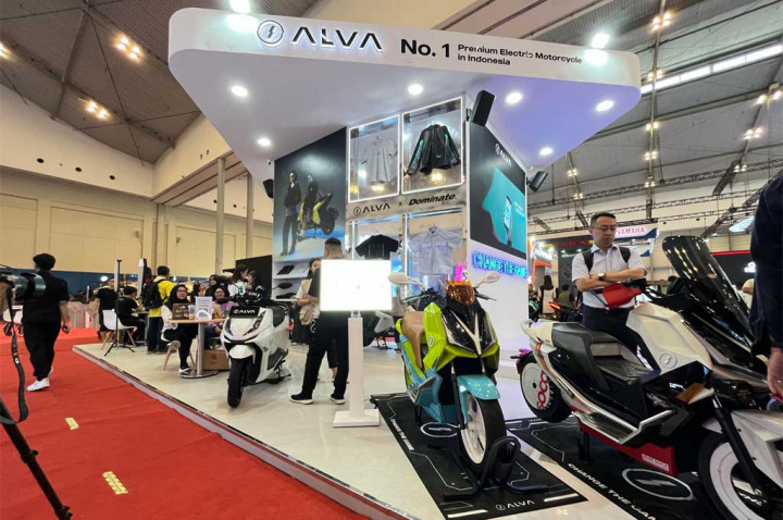 HUT Ketiga ALVA, Kini Punya Banyak Pilihan Motor Listrik di IMOS 2025 