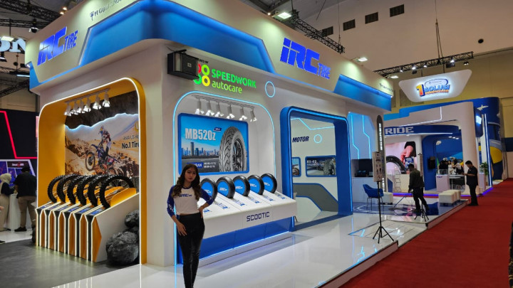 IMOS 2025: IRC Tire Hadirkan Ban Motor Matic, Underbone, hingga Motocross
