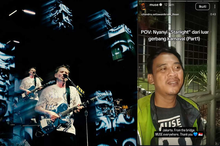 MUSE Apresiasi Ojol Nyanyi 