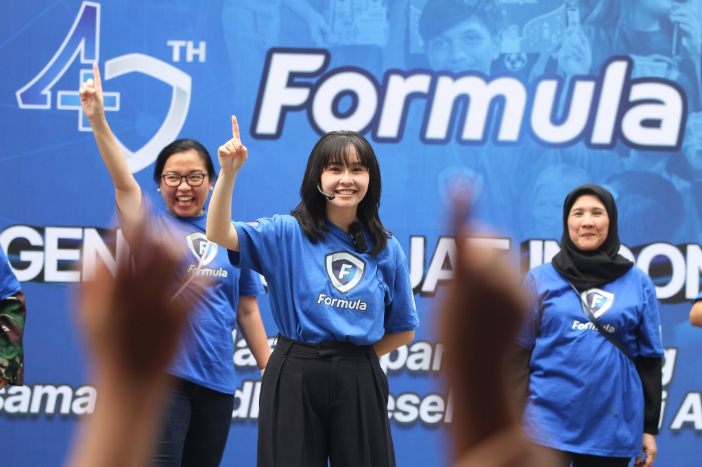 Memperingati Hari Kesehatan Gigi dan Mulut Nasional (HKGN) 2025, Formula, merek perawatan gigi dan mulut menggelar kegiatan. Dok. Ist