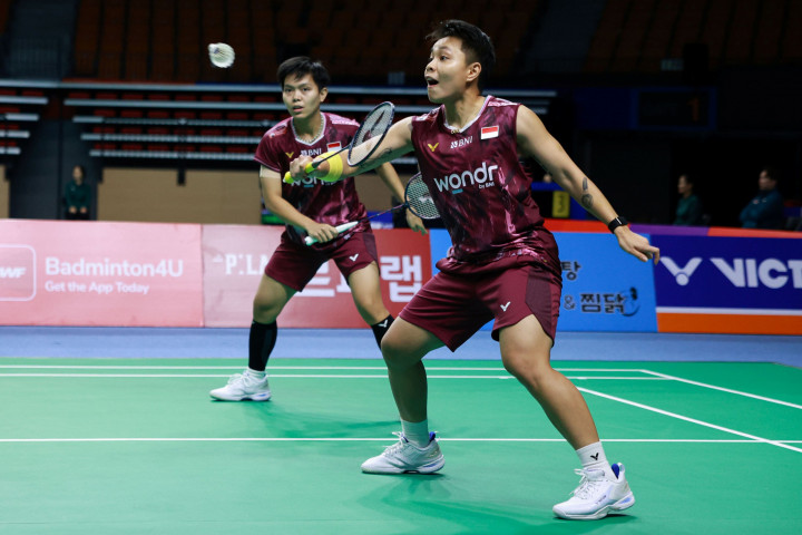 Korea Open 2025: Apri/Fadia Dijegal Unggulan 3