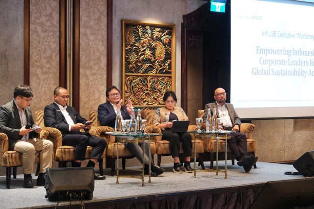 inFUSE Executive Workshop bertajuk “Empowering Indonesia’s Corporate Leaders for Global Sustainability Action. Foto: Peruri