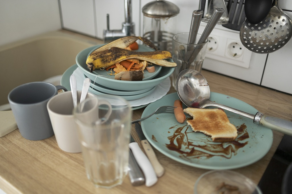 Ilustrasi sisa makanan. DOK Freepik