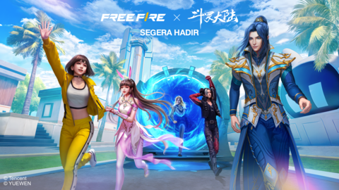 Free Fire Gelar Kolaborasi dengan Soul Land