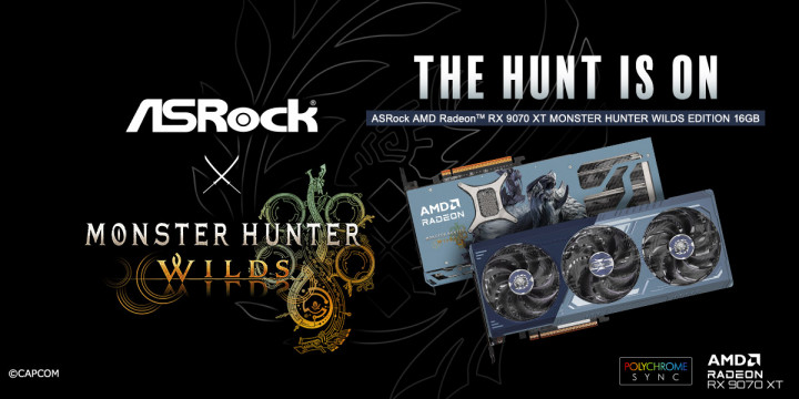 ASRock dan Capcom Luncur Kartu Grafis Edisi Monster Hunter Wilds