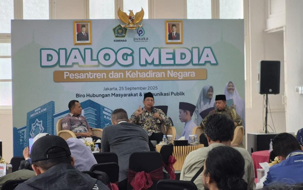 Dialog Media bertema “Pesantren dan Kehadiran Negara”. Foto: Medcom