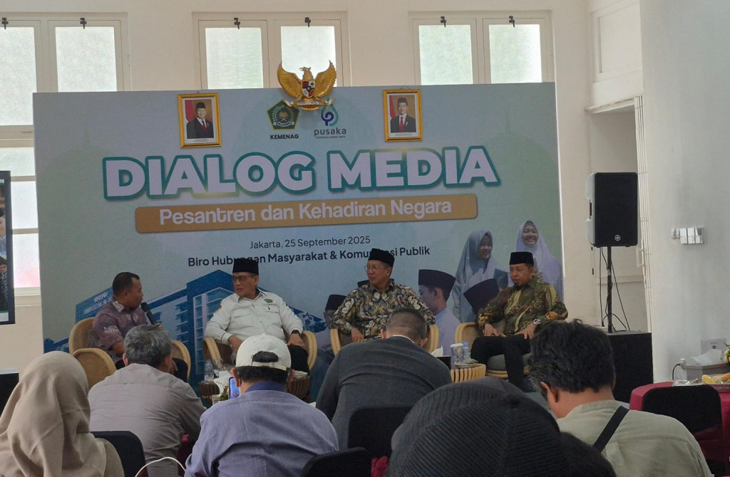 Dialog Media bertema “Pesantren dan Kehadiran Negara”. Foto:: Medcom