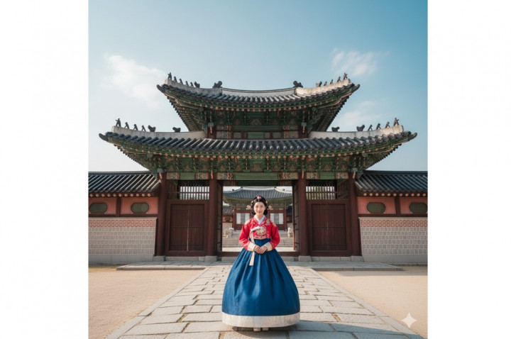 5 Contoh Prompt Gemini AI untuk Edit Foto Liburan ke Korea Selatan