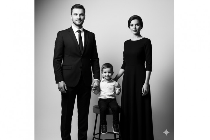 7 Prompt Gemini AI untuk Foto Keluarga Bertiga Estetik