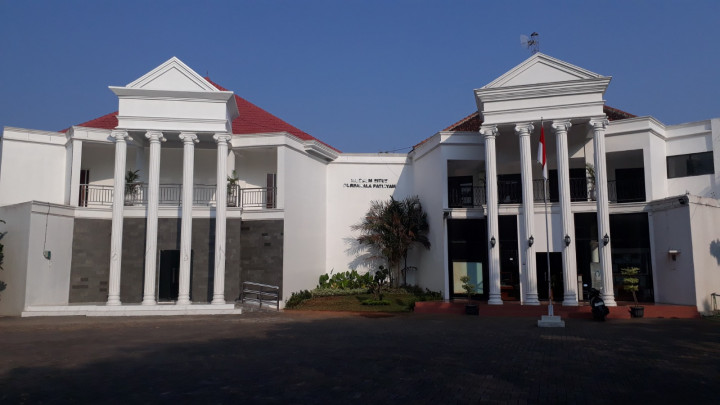 Fosil Utuh Gajah Purba Elephas Dipamerkan di Pop Up Museum Patiayam Kudus