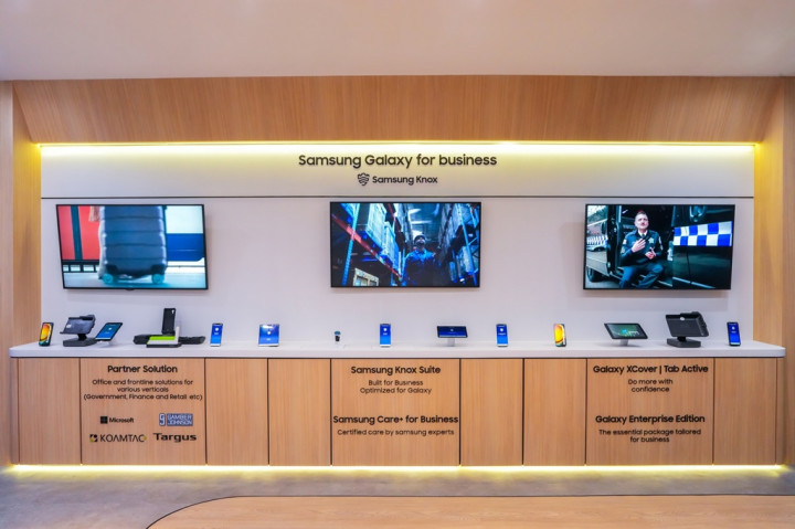 Resmi di Indonesia, Samsung Business Experience Studio Pakai Konsep Vertical Zone
