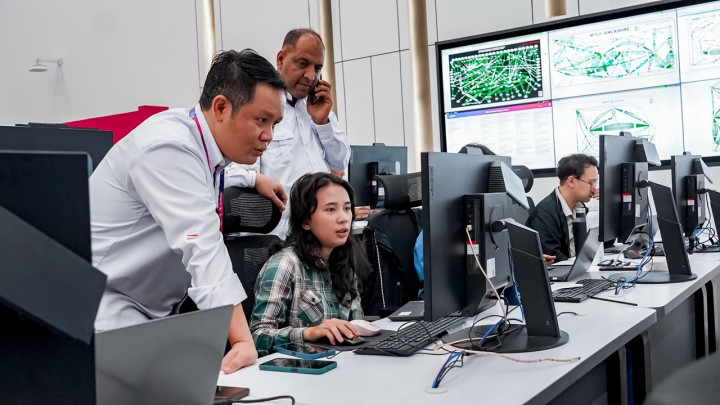 XLSmart Integrasi Pusat Operasi Jaringan Terpadu di BSD