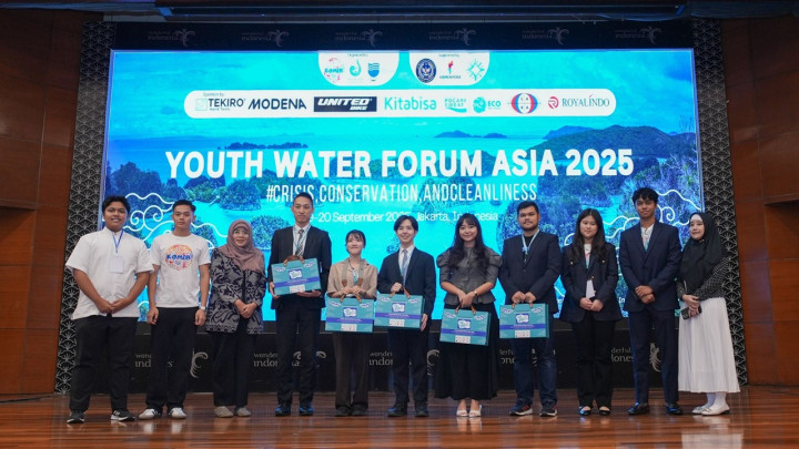 Gandeng Anak Muda Bawa Solusi Air Berkelanjutan di Youth Water Forum Asia 2025