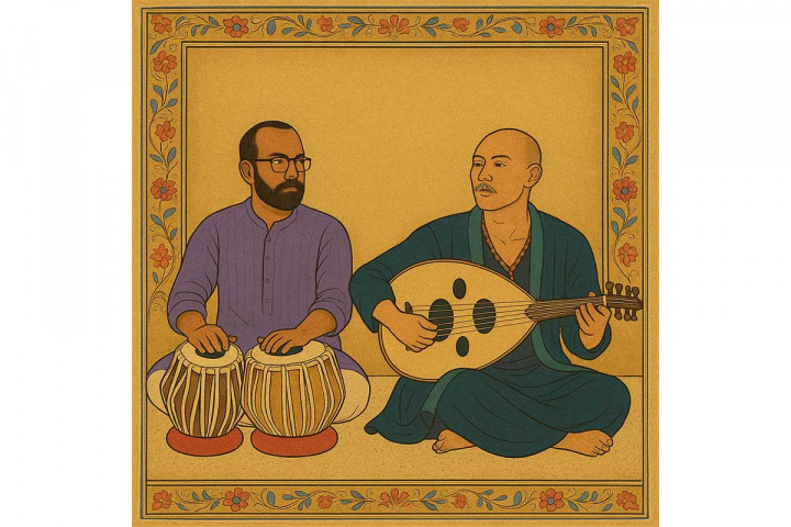 Mow Ray dan Vishnu Vijayan Merilis “Peron 12”: Meditasi Puitis tentang Ruang, Ingatan, dan Hibriditas Sonik