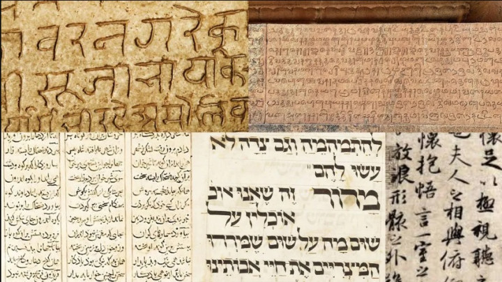 7 Bahasa Tertulis Tertua yang Masih Ada Hingga Kini