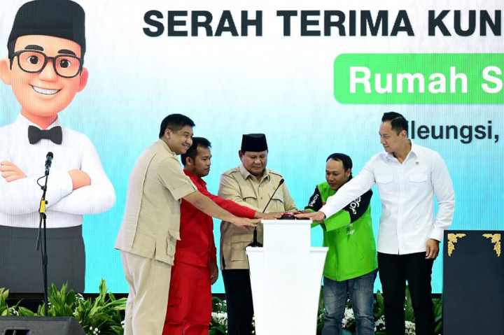 ​Presiden Prabowo Resmikan Akad Massal 26 Ribu KPR FLPP