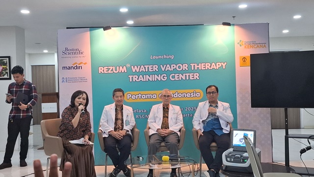   RSCM resmi meluncurkan Rezum Therapy Training Center yang pertama di Indonesia. (Foto: Dok. Medcom.id/Aulia Putriningtias)