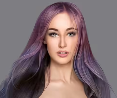 Warna rambut denim tones. (Foto: Dok. Istimewa)