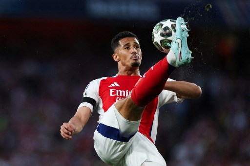 Saliba Perpanjang Kontrak di Arsenal