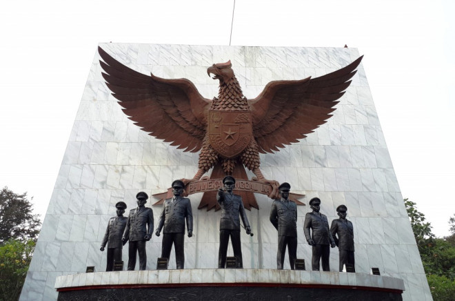 Monumen Pancasila Sakti. Foto Medcom.id Faisal Abdalla
